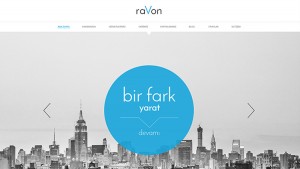ravon-one-page-kurumsal-web-site